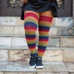 Sockdreams Plus Size Thigh High Socks